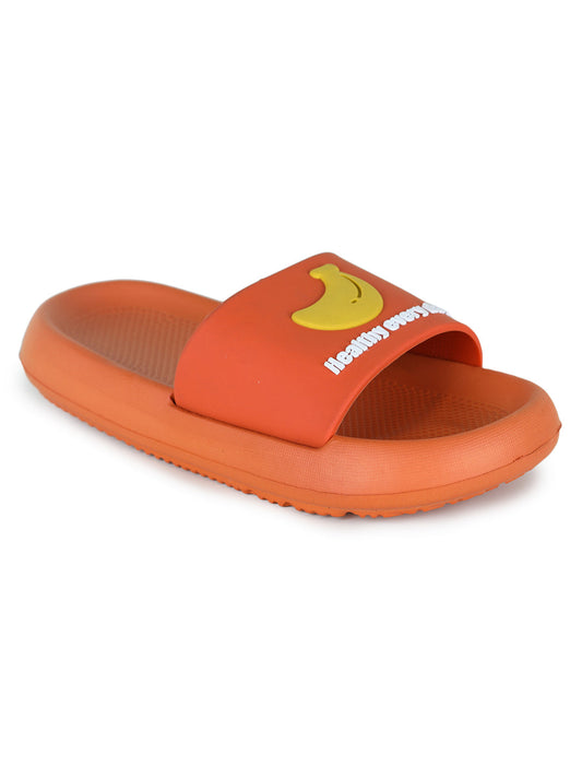 Footwear, Boys Footwear, Girls Footwear, Orange Slides