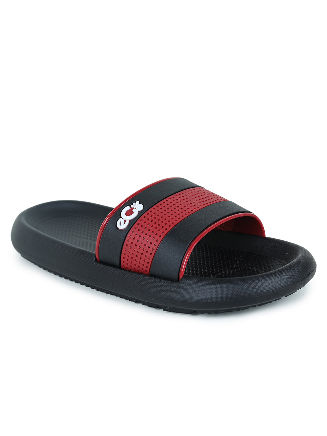 Footwear, Men Footwear, Black Slides