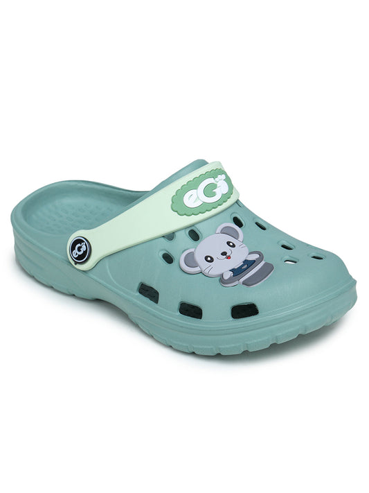 Footwear, Boys Footwear, Girls Footwear, Sea Green Clogs